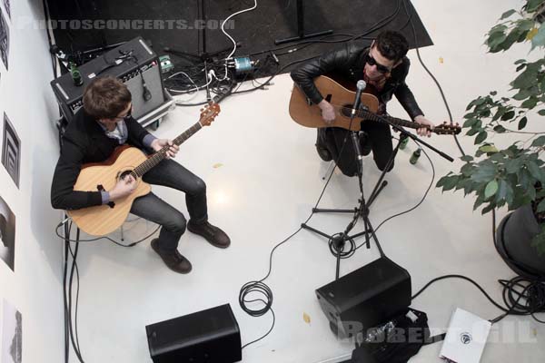 CROCODILES - 2012-04-19 - PARIS - Boutique Agnes B. - 
